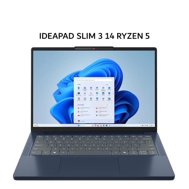 LENOVO IDEAPAD SLIM 3 14 RYZEN 5 7535HS 8GB 512GB W11+OHS+M365B 14.0WUXGA IPS BLU 2Y PREM+2ADP BLU -5KID