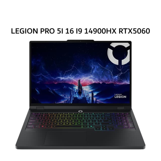 LENOVO LEGION PRO 5I 16 I9 14900HX RTX5060 8GB/ 32GB 1TB W11+OHS+M365B 16.0WQXGA 240HZ 100DCIP3 24ZRGB 3Y+3ADP -54ID