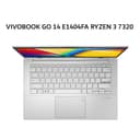 ASUS VIVOBOOK GO 14 E1404FA RYZEN 3 7320 8GB 512GB W11+OHS+M365B 14.0FHD 2Y SLV -FHD3853M - Image 1