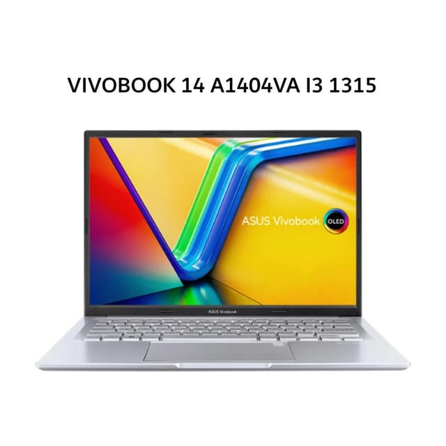 ASUS VIVOBOOK 14 A1404VA I3 1315 8GB 256GB W11+OHS+M365B 14.0FHD SLV -FHD3823M