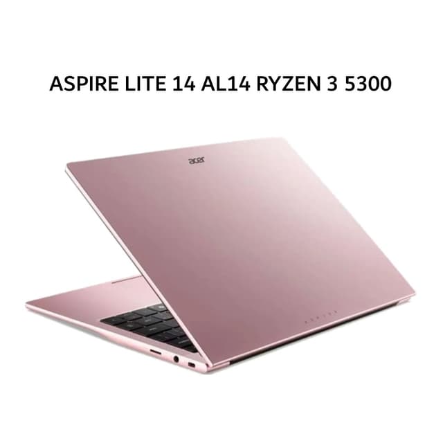ACER ASPIRE LITE 14 AL14 RYZEN 3 5300 8GB 512GB W11+OHS+M365B 14.0WUXGA IPS PINK -42P.R1D5