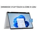 HP OMNIBOOK 5 FLIP TOUCH 14 CORE I5 120U 16GB 512GB W11+OHS+M365B 14.0 2K 2Y+2ADP 2IN1 PEN  SLV -FP0556TU - Image 2