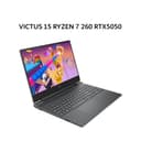 HP VICTUS 15 RYZEN 7 260 RTX5050 8GB/ 16GB 512GB W11+OHS+M365B 15.6FHD 144HZ 2Y+2ADP SLV -FB3151AX - Image 1