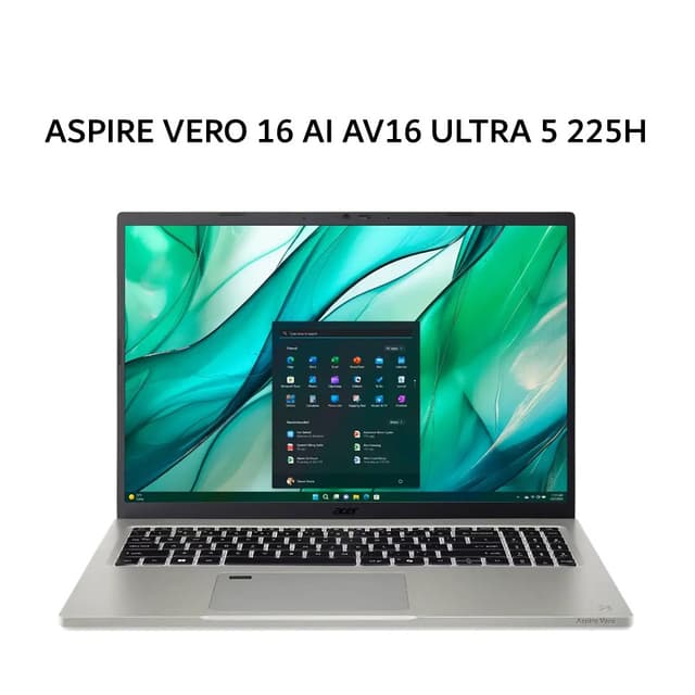 ACER ASPIRE VERO 16 AI AV16 ULTRA 5 225H 16GB 1TB W11+OHS 16.0WUXGA 100SRGB BLIT QHDCAM ADP -71P.574C