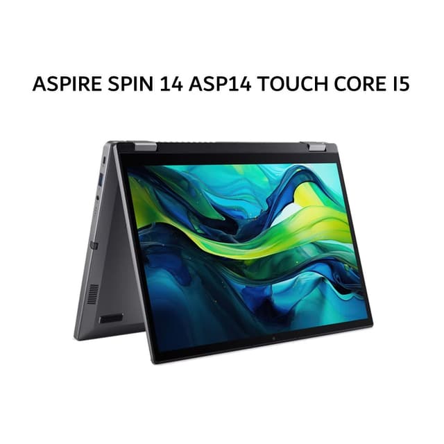 ACER ASPIRE SPIN 14 ASP14 TOUCH CORE I5 120U 16GB 512GB W11+OHS 14.0WUXGA PEN 2IN1 GRY -51MTN.59EF