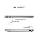 HP 14 I3 1315 8GB 512GB W11+OHS 14.0FHD BLIT COPILOT 1080P CAM 2Y SLV -EP0321TU/8 - Image 2