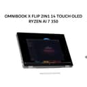 HP OMNIBOOK X FLIP 2IN1 14 TOUCH OLED RYZEN AI 7 350 32GB 1TB W11+OHS+M365 14.0 3K 120HZ 2Y+ADP SLV -FK0888AU - Image 1