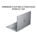 HP OMNIBOOK X FLIP 2IN1 14 TOUCH OLED RYZEN AI 7 350 32GB 1TB W11+OHS+M365 14.0 3K 120HZ 2Y+ADP SLV -FK0888AU - Image 4