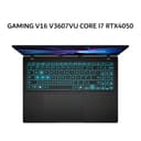ASUS GAMING V16 V3607VU CORE I7 240H RTX4050 6GB/ 16GB 512GB W11+OHS+M365 16.0WUXGA 144HZ BLK -I745B7T-HM - Image 1
