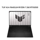 ASUS TUF A14 FA401UH RYZEN 7 260 RTX5050 8GB/ 32GB 512GB W11+OHS+M365B 14.0WQXGA 165HZ 100RGB (BOX MOU) GRY -R7N55G6G-HM - Image 1