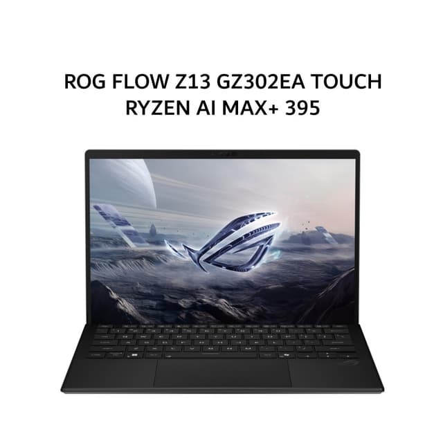 ASUS ROG FLOW Z13 GZ302EA TOUCH RYZEN AI MAX+ 395 32GB 1TB W11+OHS 13.4 2.5K 180HZ PEN 2IN1 BLK -RZA86N6G-HM