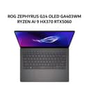 ASUS ROG ZEPHYRUS G14 OLED GA403WM RYZEN AI 9 HX370 RTX5060 8GB/ 32GB 1TB W11+OHS+M365B 14.0WQXGA 120HZ (BOX MOU) GRY -R9N56OL6G-HM - Image 3