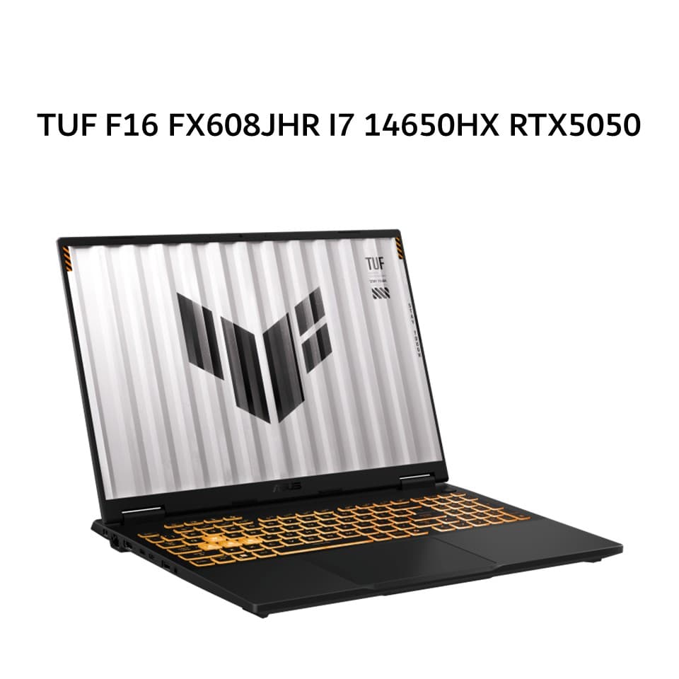 ASUS TUF F16 FX608JHR I7 14650HX RTX5050 8GB/ 16GB 512GB W11+OHS+M365B 16.0WUXGA 165HZ GRY -I7N55J6G-HM