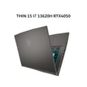 MSI THIN 15 I7 13620H RTX4050 6GB/ 16GB 512GB W11 15.6FHD 144HZ BLIT 2Y GRY -B13VE.2406 - Image 2