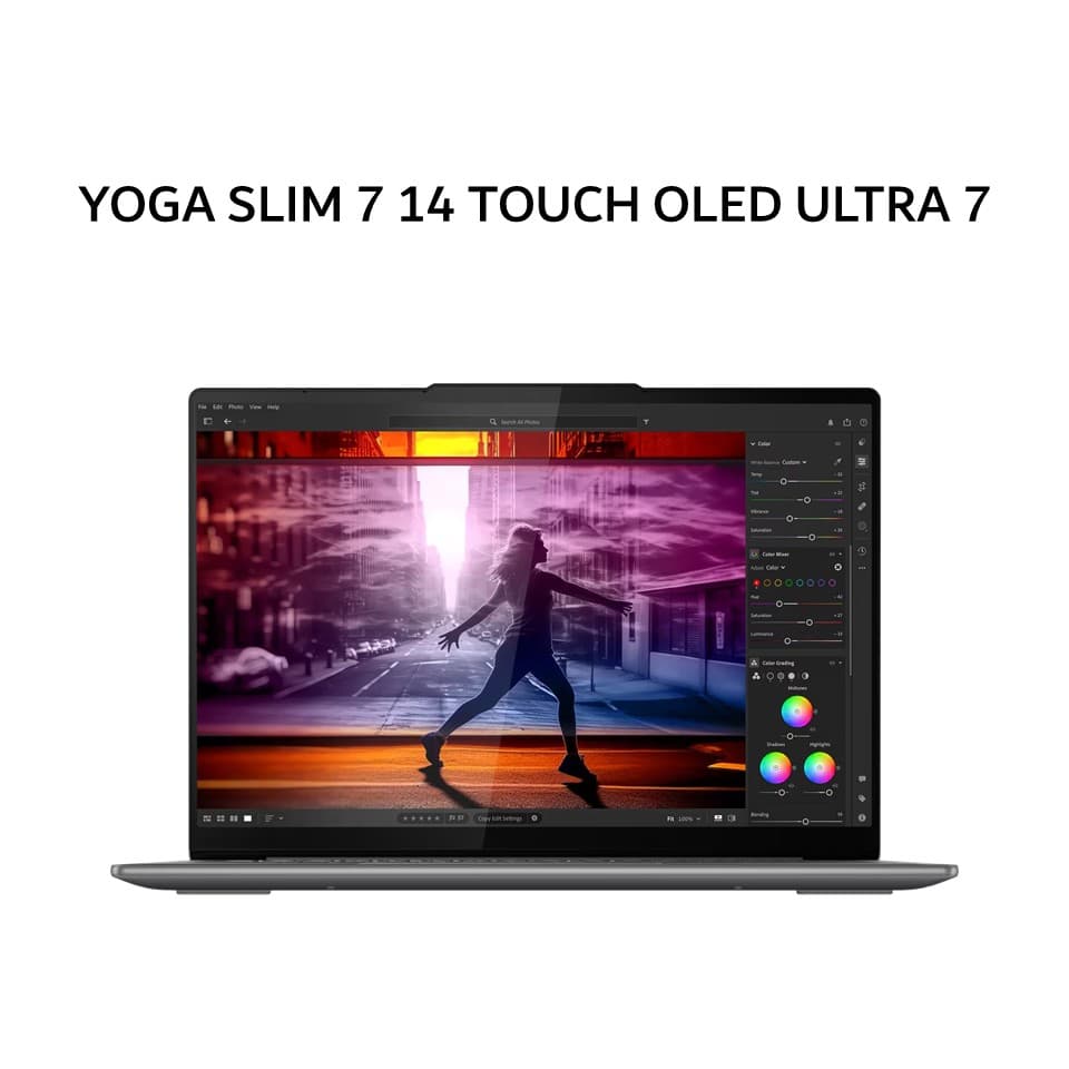 LENOVO YOGA SLIM 7 14 TOUCH ULTRA 7 155H 16GB 1TB W11+OHS+M365B 14.0WUXGA OLED 3Y PREM+3ADP GRY -DNID