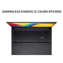 ASUS GAMING K16 K3605VC I5 13420H RTX3050 4GB/ 16GB 512GB W11+OHS+M365B 16.0WUXGA IPS BLIT BLK -I535B1T-HM/16 - Image 1