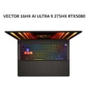 MSI VECTOR 16HX AI ULTRA 9 275HX RTX5080 16GB/ 16GB 1TB W11+OHS 16.0QHD+ 240HZ 100DCIP3 24ZRGB GRY -A2XWIG.043 - Image 2