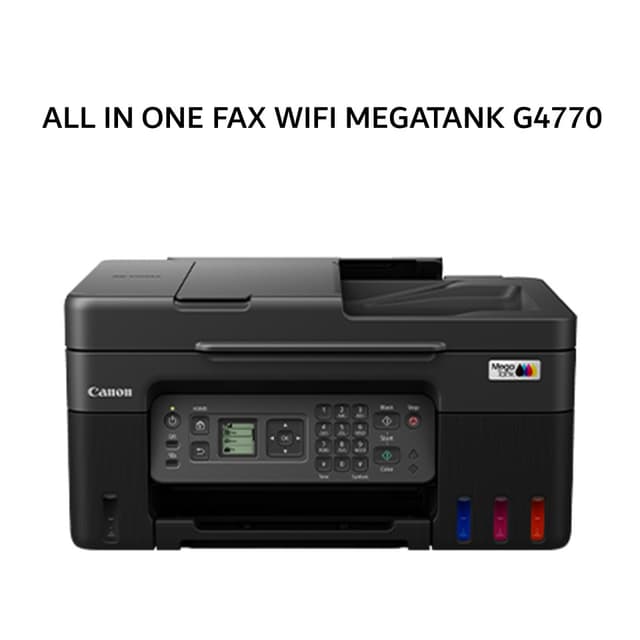 CANON ALL IN ONE FAX WIFI MEGATANK G4770 2Y
