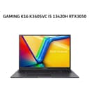 ASUS GAMING K16 K3605VC I5 13420H RTX3050 4GB/ 8GB 512GB W11+OHS+M365B 16.0WUXGA IPS BLIT BLK -I535B1T-HM - Image 1