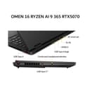 HP OMEN 16 RYZEN AI 9 365 RTX5070 8GB/ 32GB 1TB W11+OHS+M365B 16.0WQXGA 240HZ 4ZRGB 100SRGB 2Y+2ADP BLK -AP0197AX - Image 2