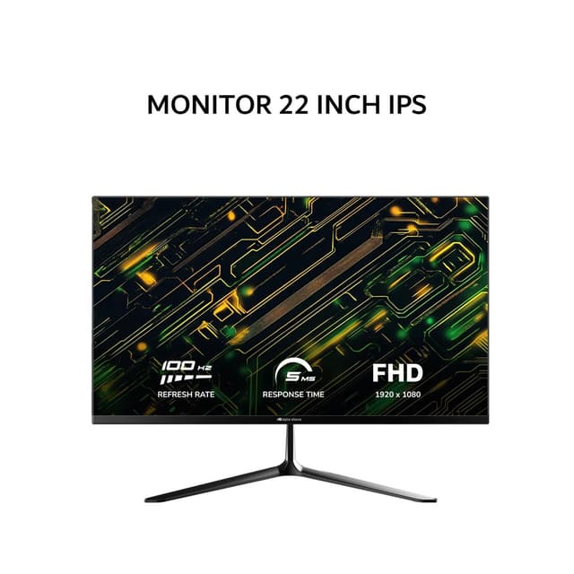 DIGITAL ALLIANCE MONITOR 22 INCH IPS FHD 1080P 5MS 100HZ DA22-BAS100 2Y