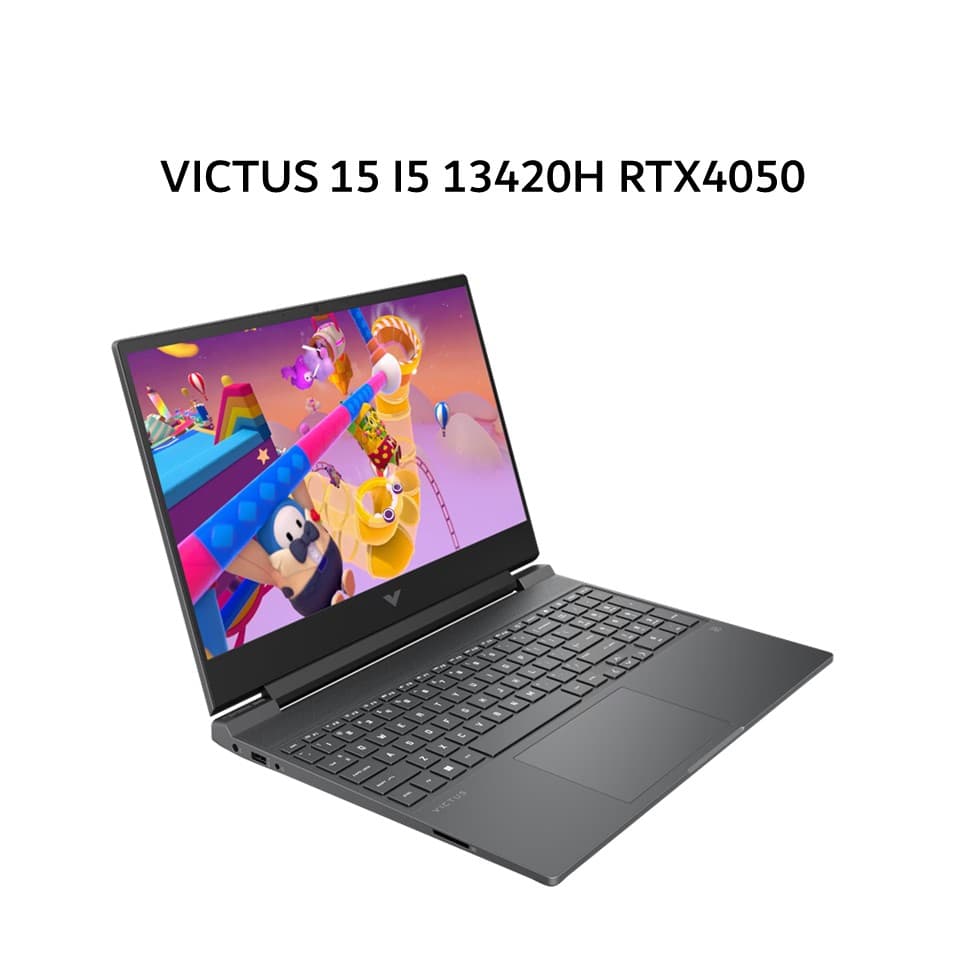 HP VICTUS 15 I5 13420H RTX4050 6GB/ 16GB 512GB W11+OHS+M365B 15.6FHD IPS 144HZ BLIT 2Y+2ADP SLV -FA2717TX