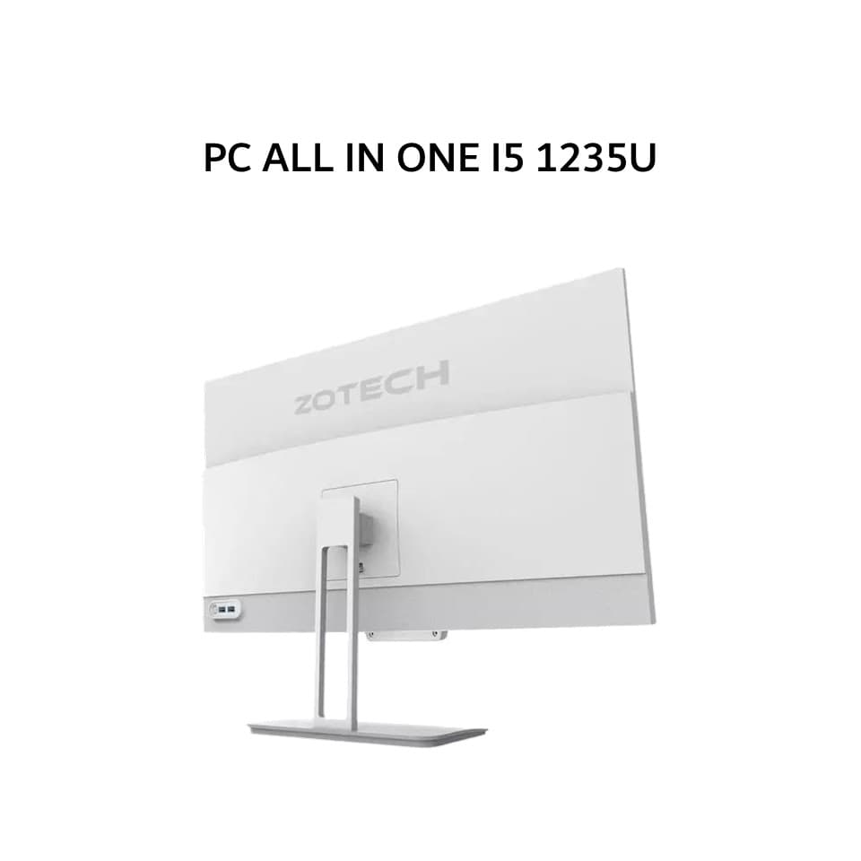 PC AIO ALL IN ONE ZOTECH I5 1235U 8GB 512GB DOS 23.8FHD 1YEAR WHITE