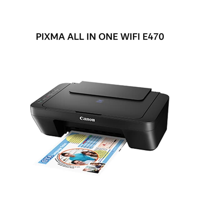 CANON PIXMA ALL IN ONE WIFI E470 2Y