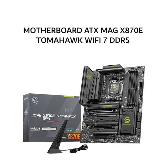 MSI MOTHERBOARD ATX MAG X870E TOMAHAWK WIFI 7 DDR5 AM5 /AMD 3Y