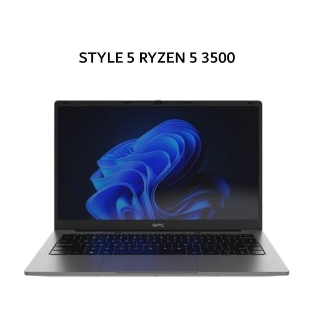 SPC STYLE 5 RYZEN 5 3500 8GB 256GB DOS 14.0FHD IPS BLIT GRY