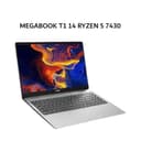 TECNO MEGABOOK T1 14 RYZEN 5 7430 16GB 512GB W11 14.0WUXGA 100SRGB 75WH 1.39KG 2Y SLV - Variant 1