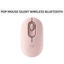 LOGITECH POP MOUSE WIRELESS BLUETOOTH SILENT EMOJI KEYS - ROSE - Variant 1