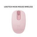 LOGITECH M196 MOUSE WIRELESS BLUETOOTH - ROSE - Variant 1