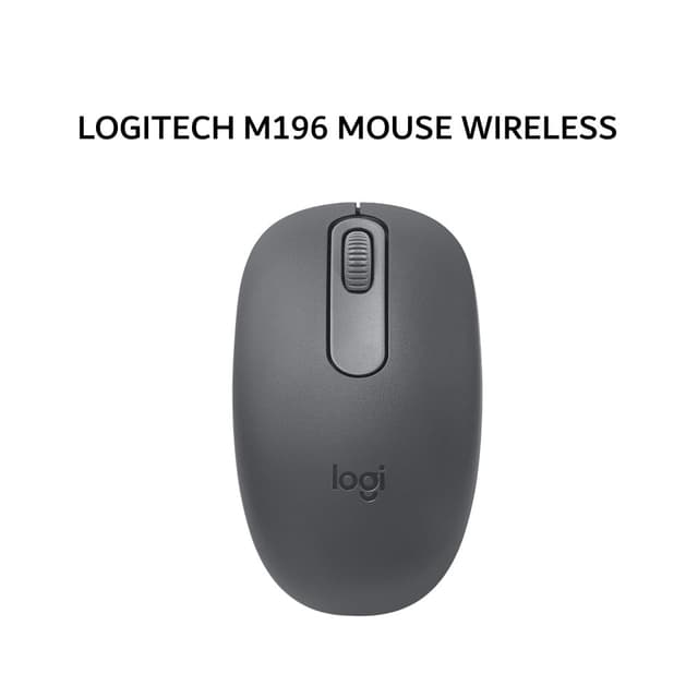 LOGITECH M196 MOUSE WIRELESS BLUETOOTH - GRAPHITE