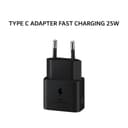 SAMSUNG TRAVEL TYPE C ADAPTER CHARGER FAST CHARGING 25W - BLACK (GARANSI 6 BULAN) - Variant 1