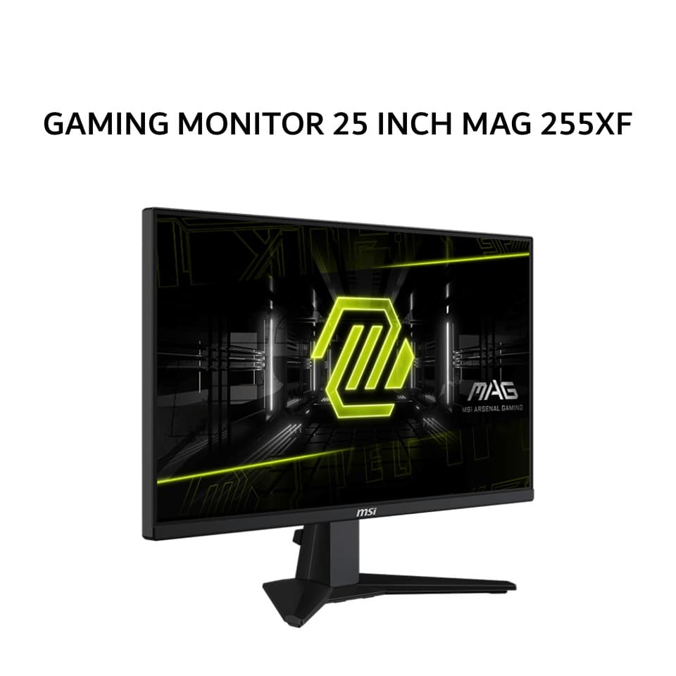 MSI GAMING MONITOR 25 INCH MAG 255XF / MAG255XF RAPID IPS FHD 1080P FHD 0.5MS 300HZ HDR READY 3Y