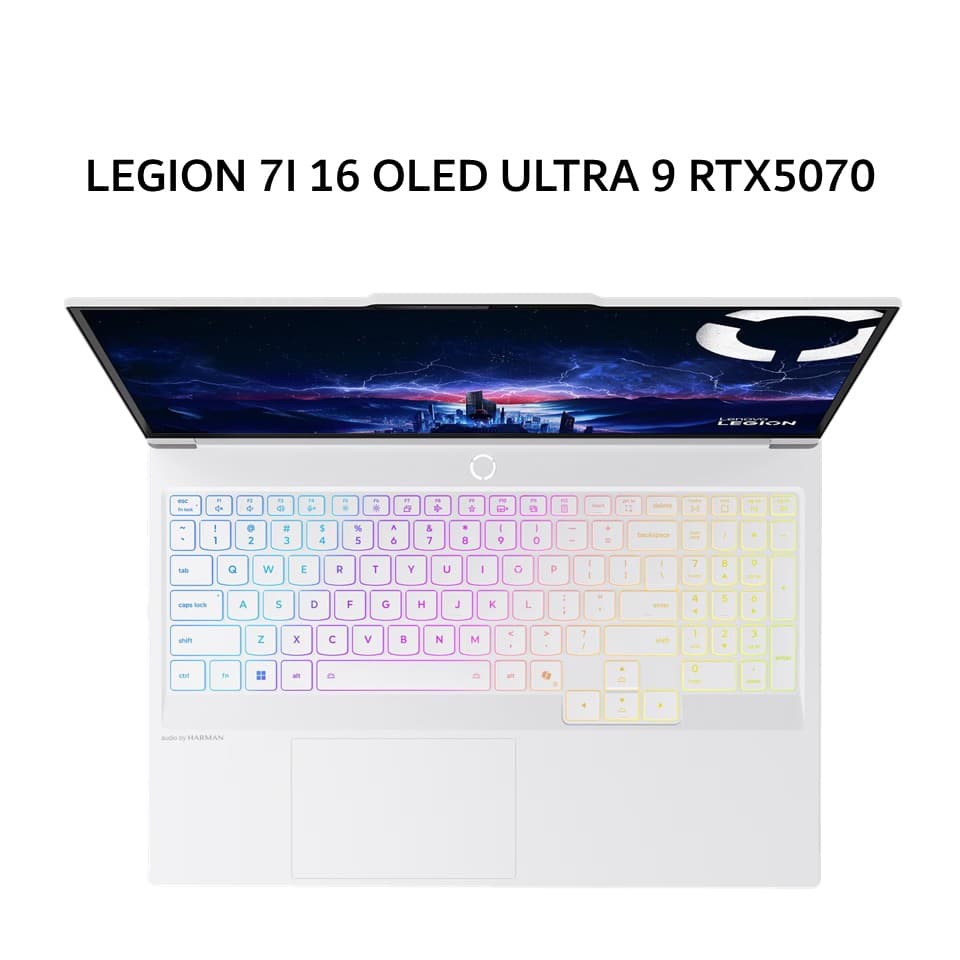 LENOVO LEGION 7I 16 OLED ULTRA 9 275HX RTX5070 8GB/ 32GB 1TB W11+OHS+M365B 16.0WQXGA 165HZ PKRGB 3Y+3ADP WHITE -4EID