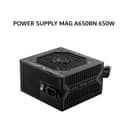 MSI PSU POWER SUPPLY MAG A650BN 650W (80+ BRONZE) BLACK 5Y - Image 1