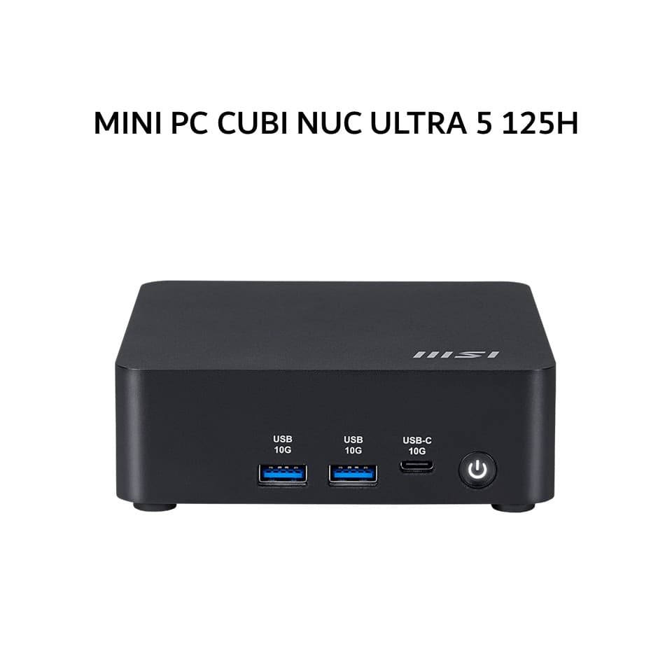 MSI MINI PC CUBI NUC ULTRA 5 125H DOS 3Y (BARE)