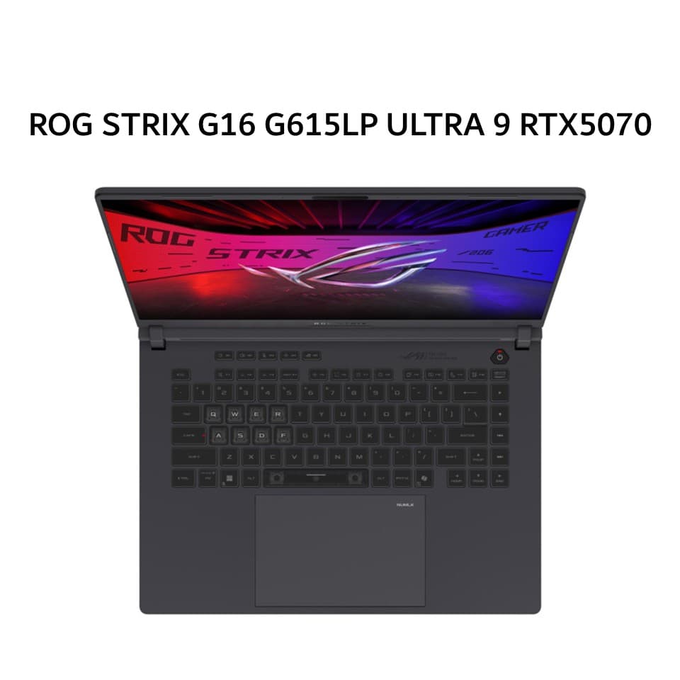 ASUS ROG STRIX G16 G615LP ULTRA 9 275HX RTX5070 8GB/ 32GB 1TB W11+OHS+M365B 16.0QHD 2.5 240HZ (BOX MOU) GRY -I957C6G-HM