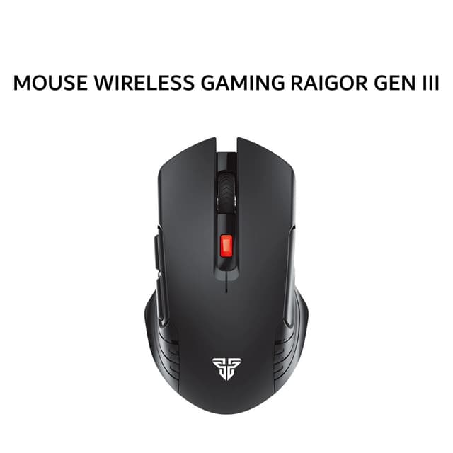 FANTECH MOUSE WIRELESS GAMING RAIGOR GEN III WG12 BLACK