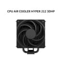 COOLER MASTER CPU AIR COOLER HYPER 212 3DHP BLACK (1X 120MM FAN + 2X 3DHP HEATPIPES) BLACK 5Y - Variant 1