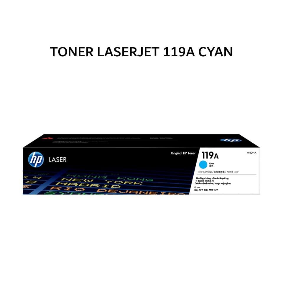 HP TONER LASERJET 119A CYAN