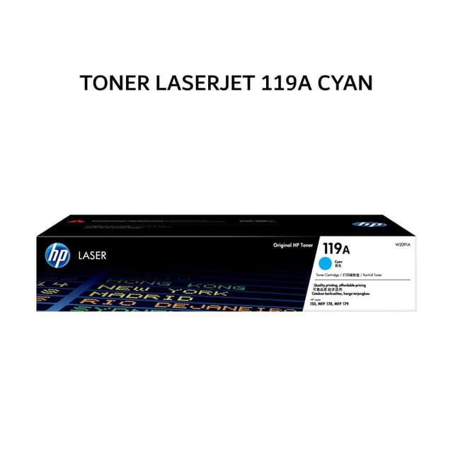 HP TONER LASERJET 119A CYAN