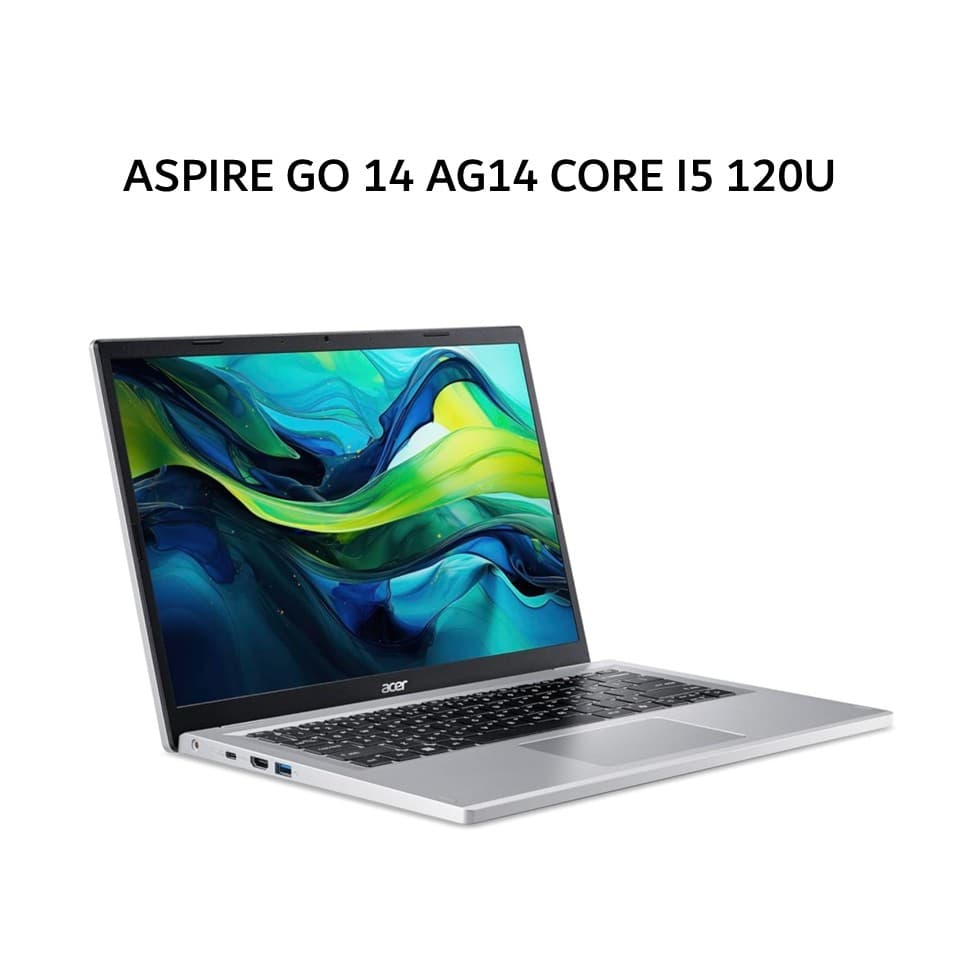 ACER ASPIRE GO 14 AG14 CORE I5 120U 16GB 512GB W11+OHS 14.0WUXGA IPS GRY -72P.50C7