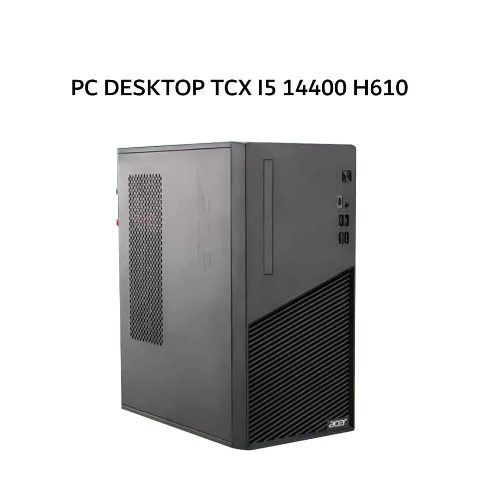 ACER PC DESKTOP TCX I5 14400 H610 8GB 512GB W11+OHS +LED 21.5