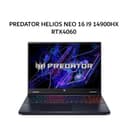 ACER PREDATOR HELIOS NEO 16 I9 14900HX RTX4060 8GB/ 16GB 1TB W11+OHS 16.0WQXGA 180HZ SRGB100 4ZRGB 3Y+ADP BLK -72.93X3 - Variant 1