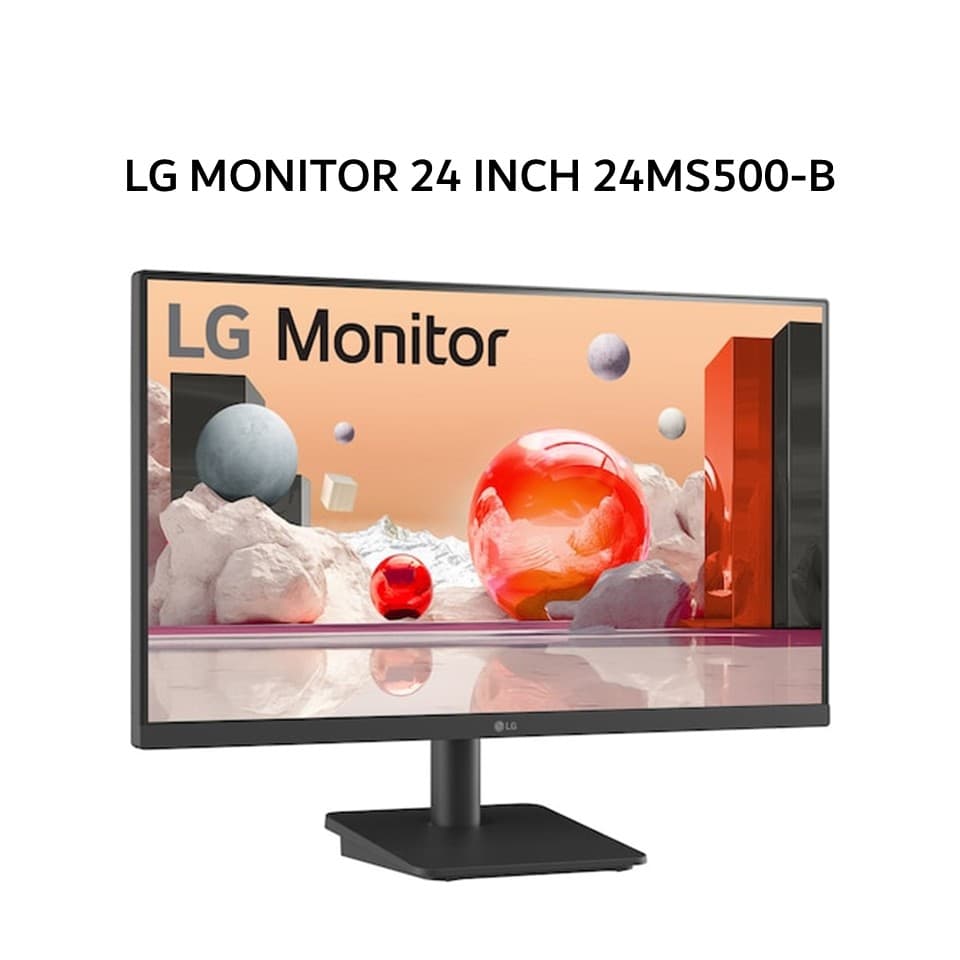 LG MONITOR 24 INCH 24MS500-B IPS FHD 1080P 5MS 100HZ 3Y TKDN