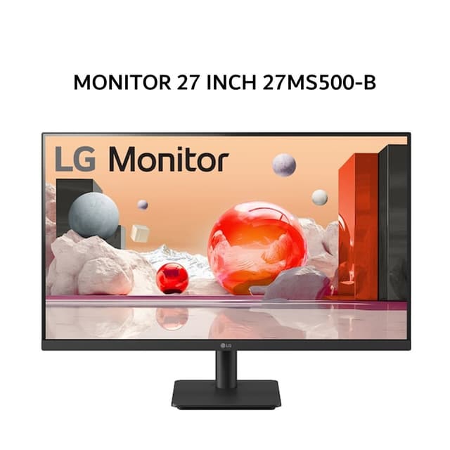 LG MONITOR 27 INCH 27MS500-B IPS FHD 1080P 5MS 100HZ 3Y