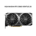 MSI VGA NVIDIA GEFORCE RTX 3060 VENTUS 2X 12GB GDDR6 OC 3Y - Image 1